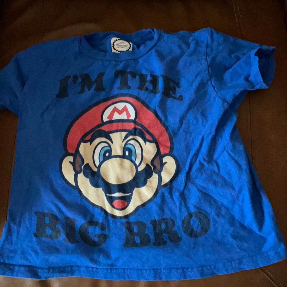 Mario big bro t shirt